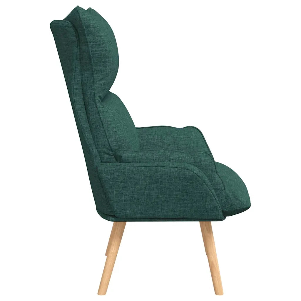 poltrona Verde Scuro 69 x 74 x 93 cm Tessuto e compensato 42001870