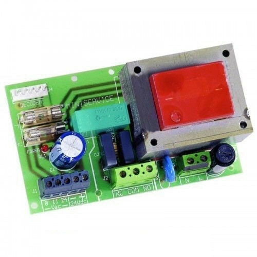 ALIMENTATORE SUPPLEMENTARE SCHEDA MINISERVICE X RILEVATORI DETECTOR FAAC 790904