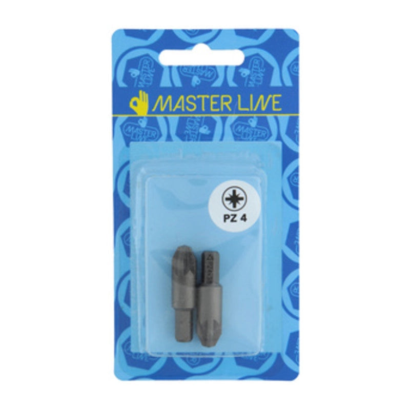 BL INSERTO POZIDRIV PZ4 DA 38 MM   2 PZ- 5,0 blister