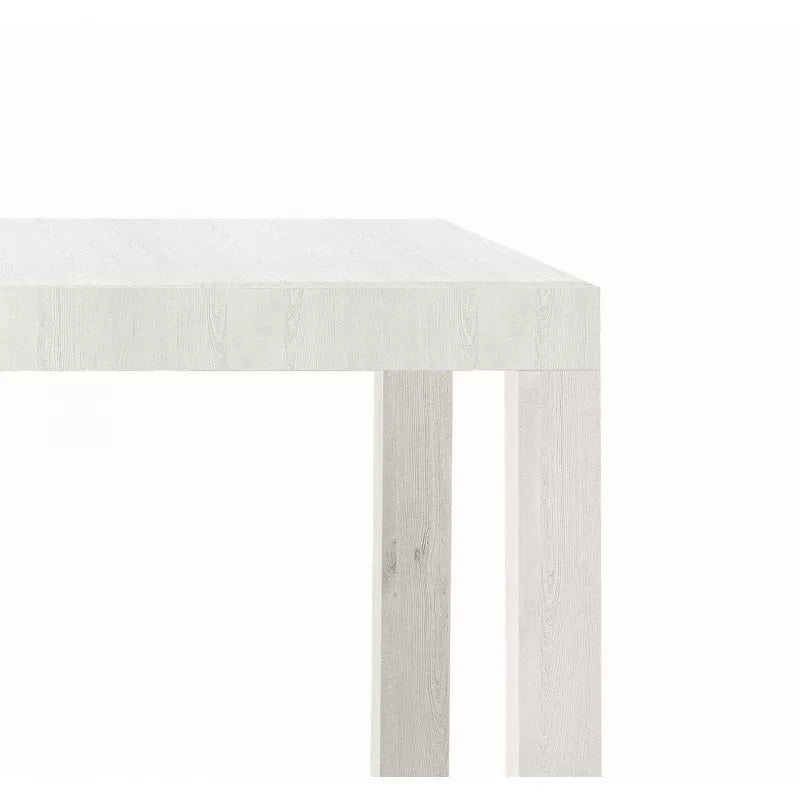 Tavolo rettangolare allungabile bianco misure l.160 p.90 h.77 (657) - Mobili 2G