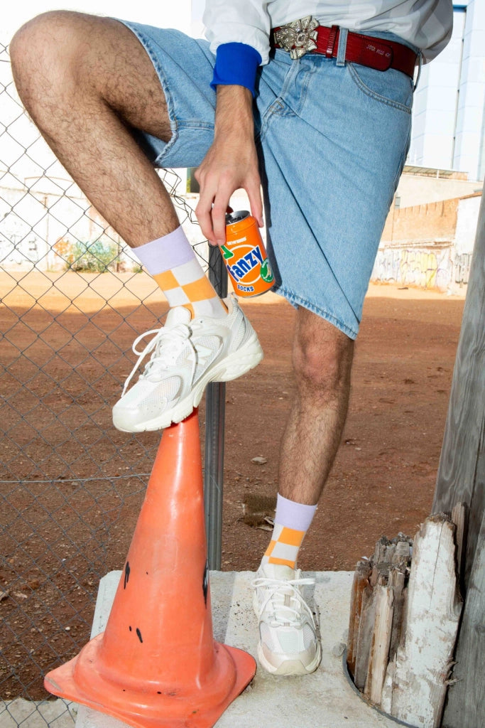 Calzini Fantasia Fancy Orange Soda