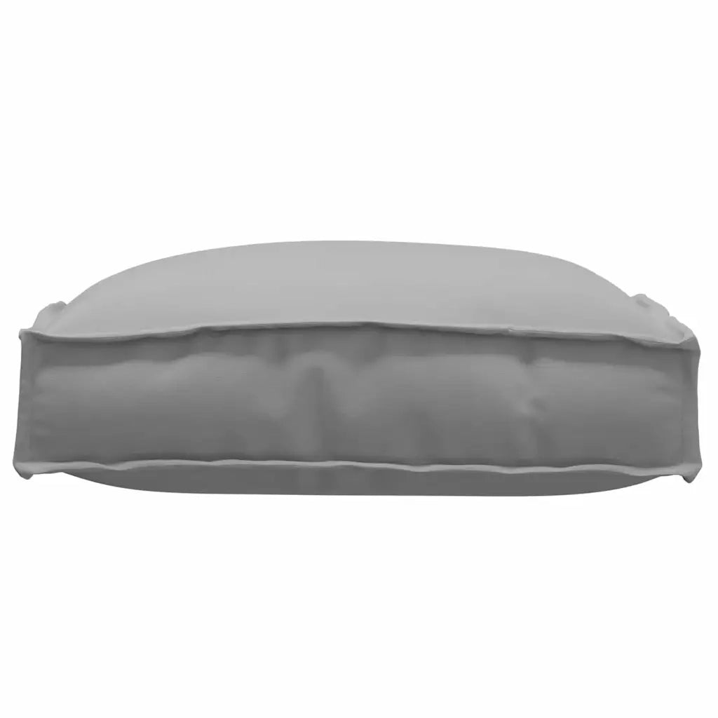 Cuscino 4 pcs Grigio 40 x 40 x 8 cm Tessuto Oxford 42001589