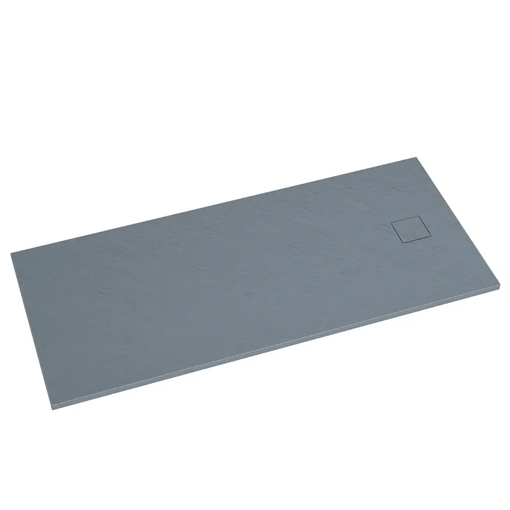 Piatto doccia 90x160 cm colore grigio effetto pietra | Samos