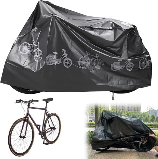 Coprimozzi acqua impermeabile 200 x 110 cm - Grigio, garage bicicletta coprimozzo spesso