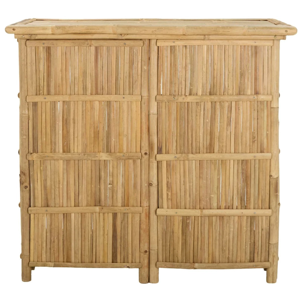 Tavolo da bar da esterno Naturale 115 x 55 x 105 cm Bambù 42028066