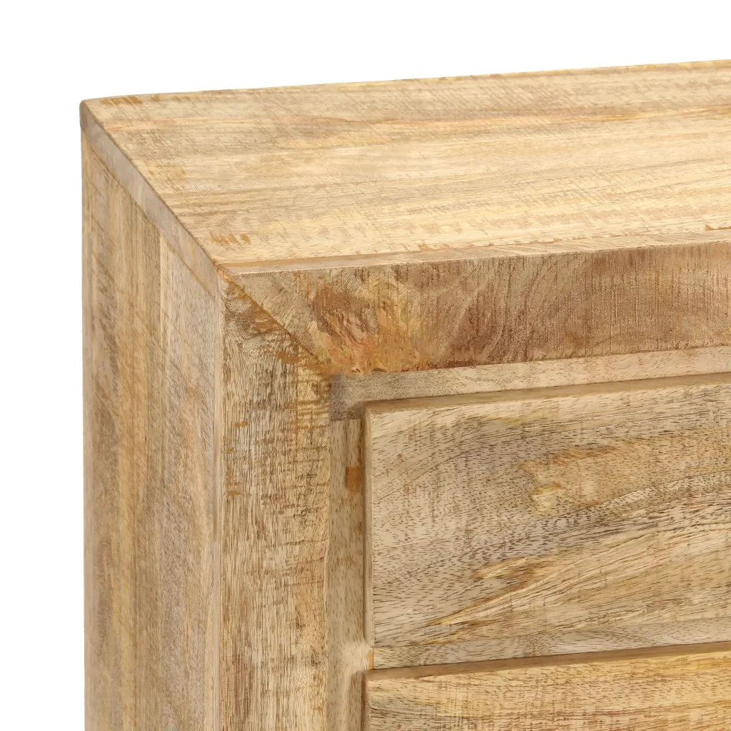 Credenza 120x30x75 cm Legno Massello di Mango cod mxl 31170