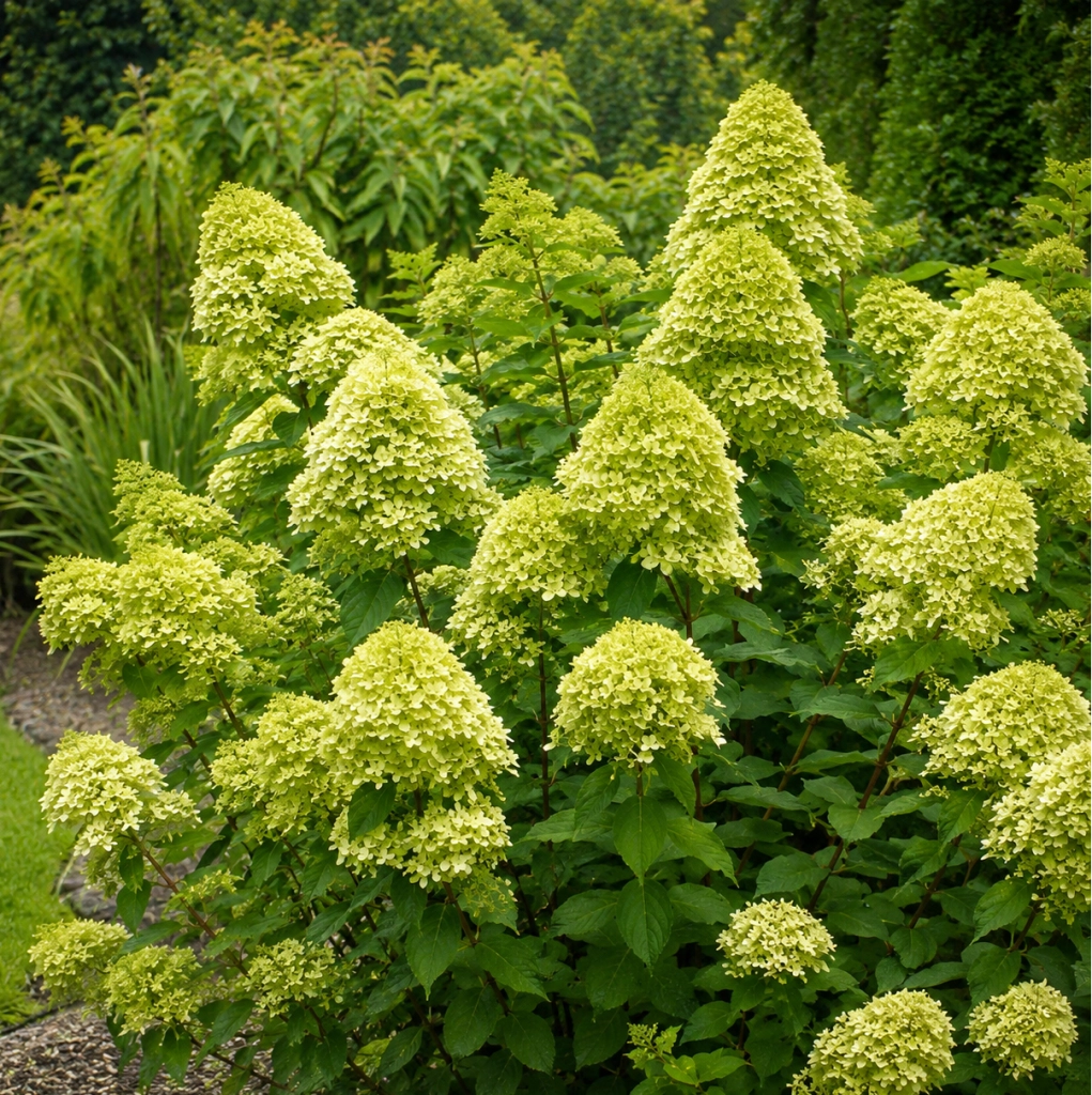 Gardenaria Ortensia - Hydrangea Paniculata 'Mojito' - Pianta acidofila ornamentale da esterno Altezza: 40/50 cm (vaso19)