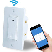 Trade Shop - Interruttore Luci Smart Wifi Compatibile Con Alexa Google Ifttt Controllo Vocale -