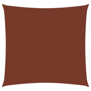 Vela parasole telo parasole quadrato tessuto Oxford 6 x 6 mt terracotta 02_0009534