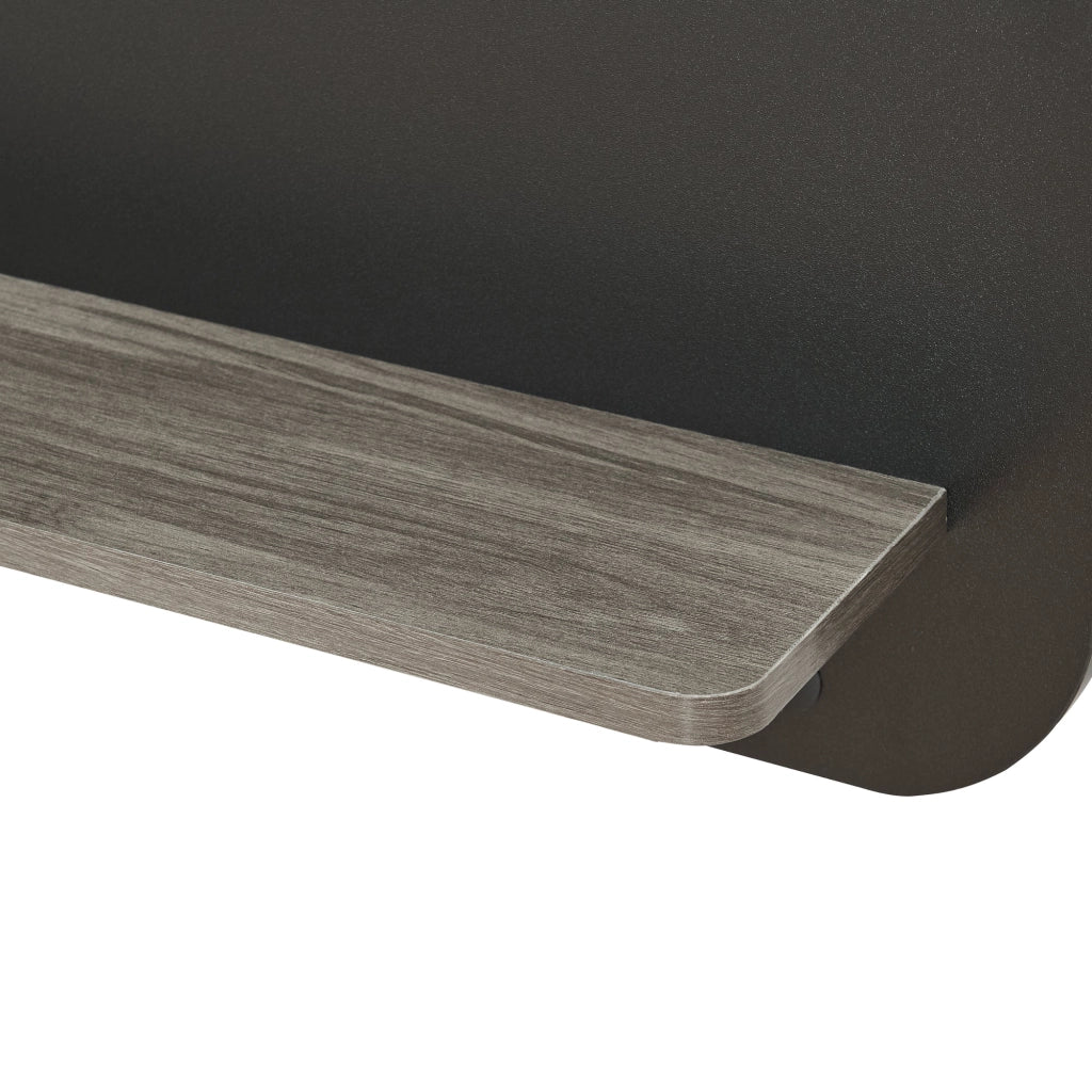 Appendiabiti da parete di design per mobili da ingresso 140 x 60 x 16 cm nero 03_0010376