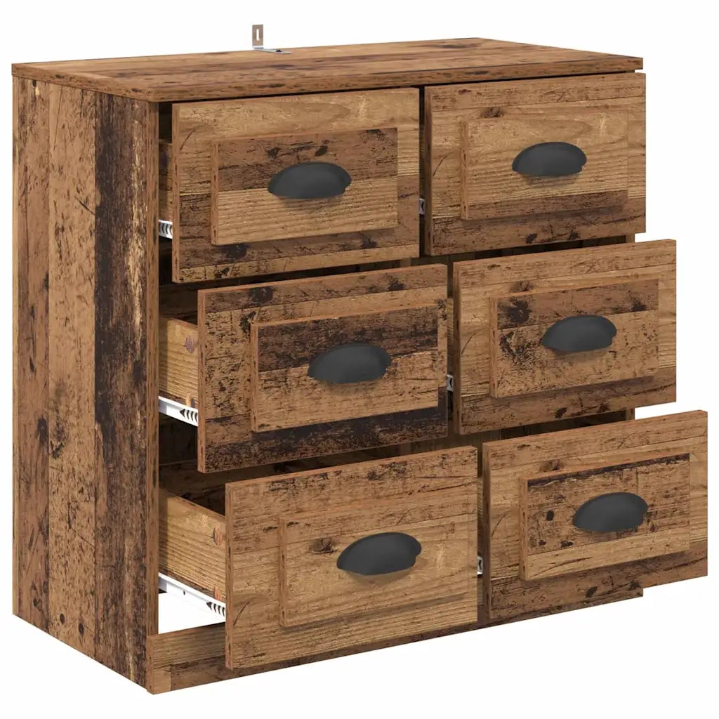 Credenza-Buffet-Armadio da cucina Legno vecchio 70 x 35,5 x 67,5 cm Legno multistrato 816003