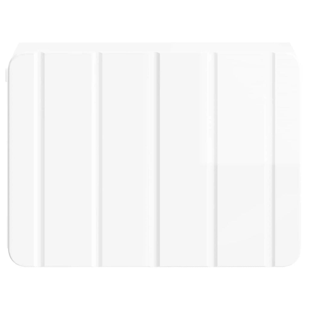 Mobiletto da notte a muro Bianco Lucido 33 x 34,5 x 24 cm 898263