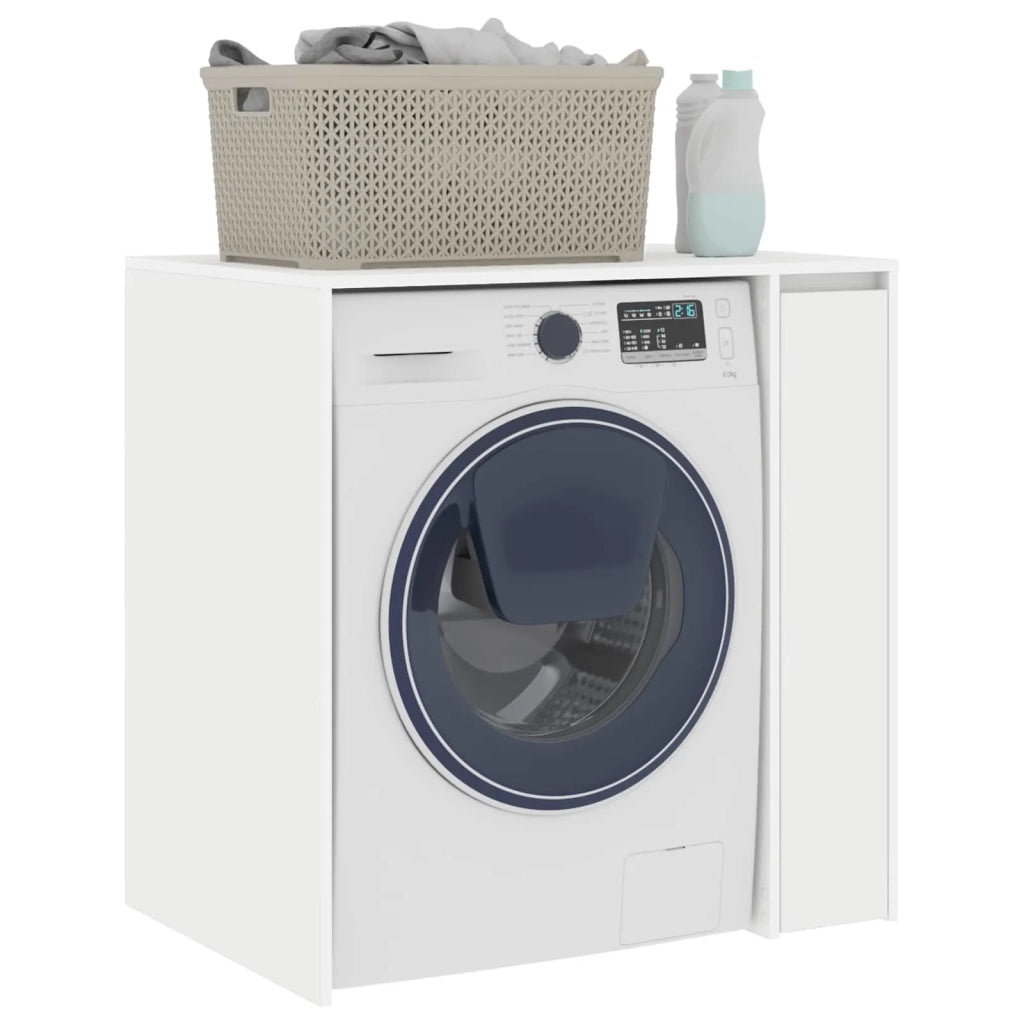 Mobiletto per lavatrice con porta Bianco 87 x 60 x 89 cm 8006800