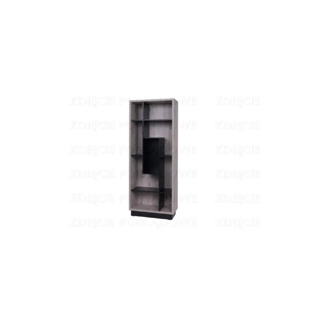 Libreria MALAGA - Colore rovere Wellington - 75 x 35 x 188 cm