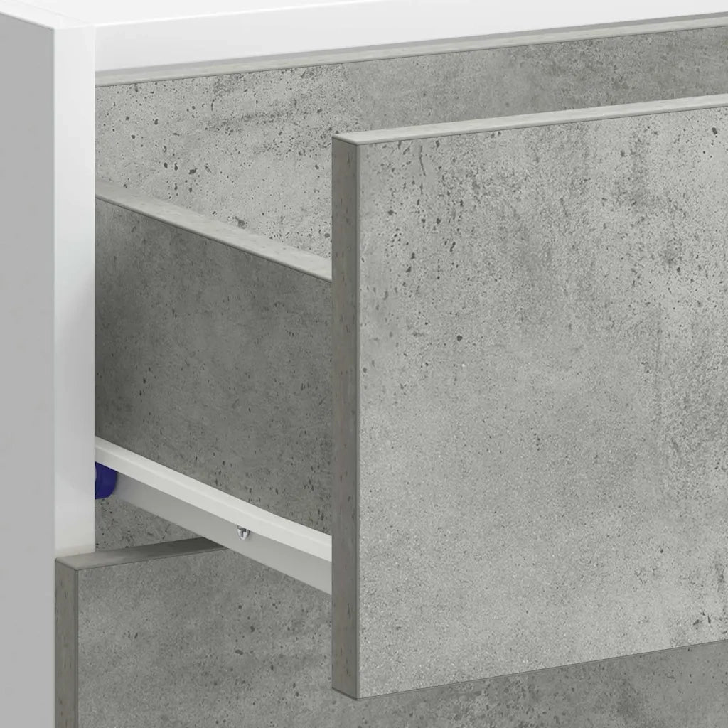 Base da Cucina “Lyon” Grigio Cemento in Legno Multistrato 854253