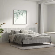 Testiera Letto-Testata-Testiera Decorativa Grigio Sonoma 240x1,5x80 cm Legno Ingegnerizzato