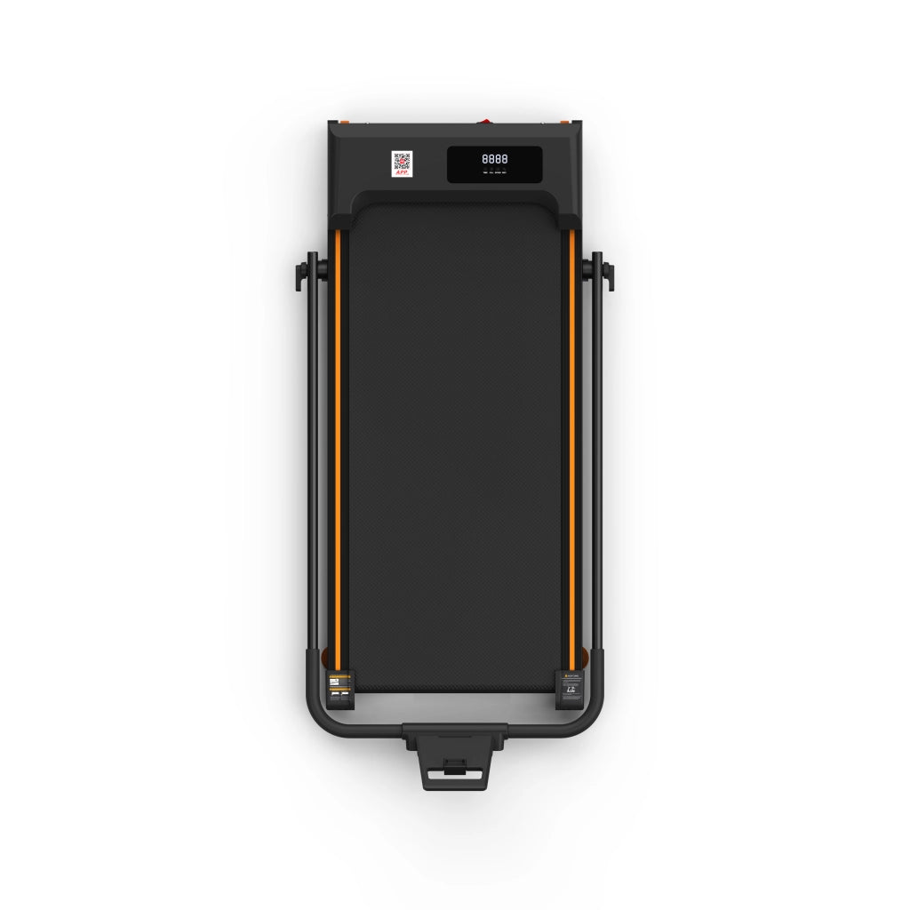Tapis Roulant Casa e Ufficio 1-12 km/h con Inclinazione 10%, Bluetooth, App e Portata 120 kg