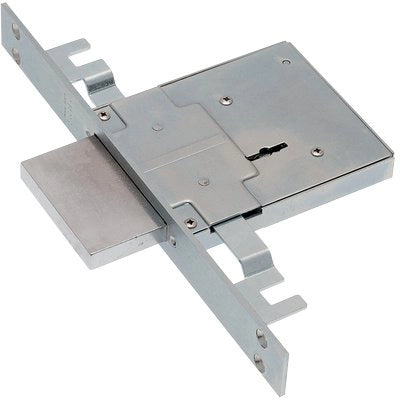 SERRATURA METALLO INFILARE 450/3S SAB  B.Q ZINC F.MM 25 DM M4 TRIPL H.MM 90 E.MM 70
