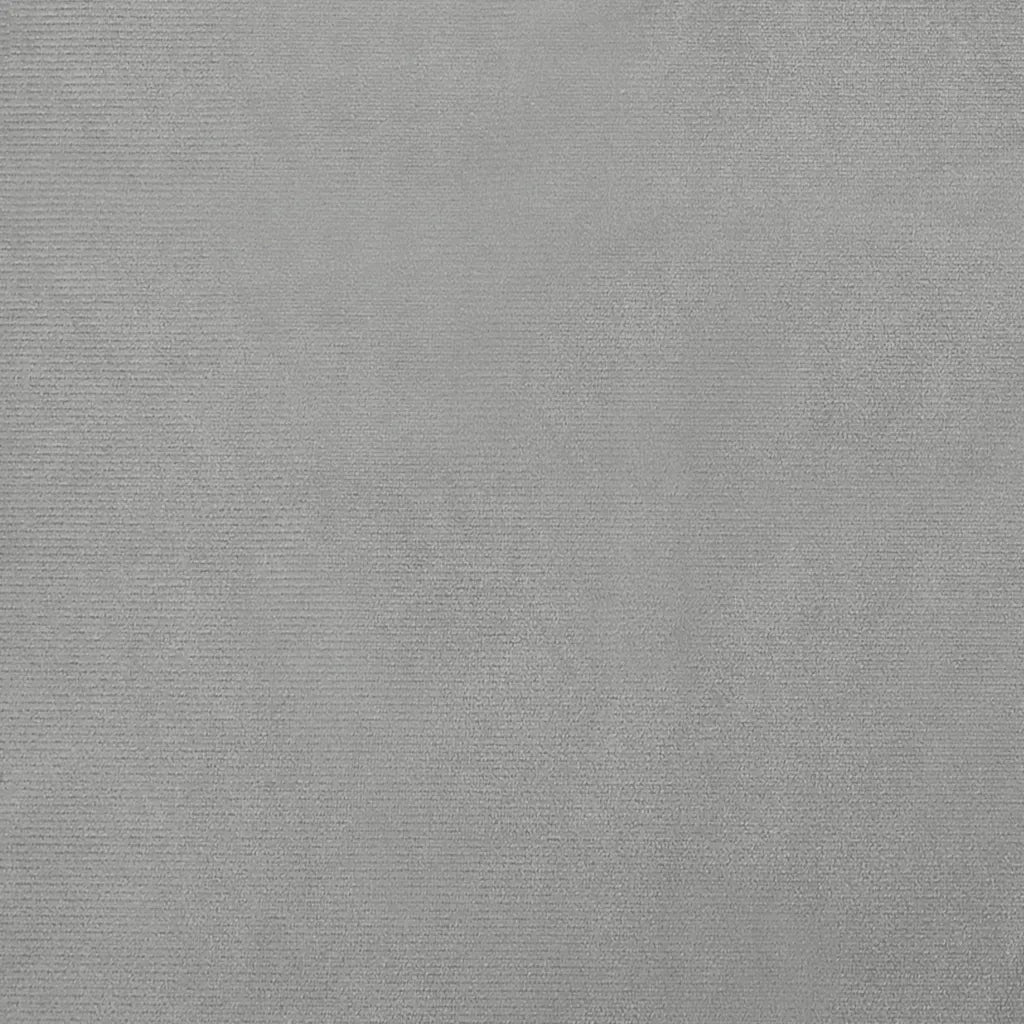Divano per Bambini Grigio Chiaro 60x40x30 cm in Velluto 3196318