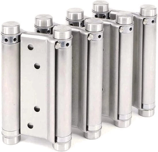 Scharnieri in Acciaio Inossidabile di Alta Qualità - 140 mm - Scharnieri per Mobili da Cucina - Scharnieri con Pennello - Scharnieri per Scatole - Scharnieri con Pennello in Acciaio Inossidabile - Scharnieri per Cucina