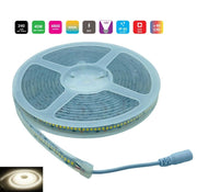 Striscia Led 24V impermeabile IP65 con 1200 Led luce naturale 4000k DA 45 Watt