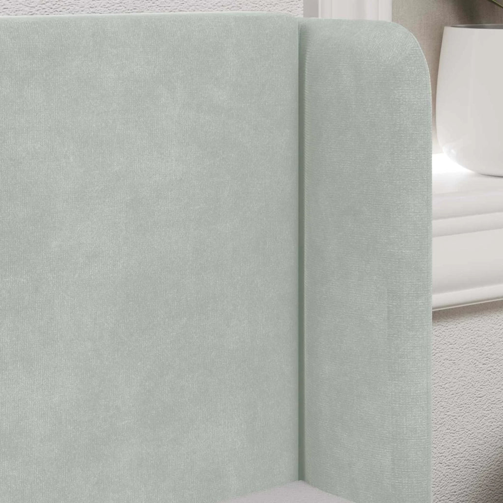 Orecchia della Testata Grigio chiaro 40,5 x 40,5 x 4 cm Velluto CFW3668670