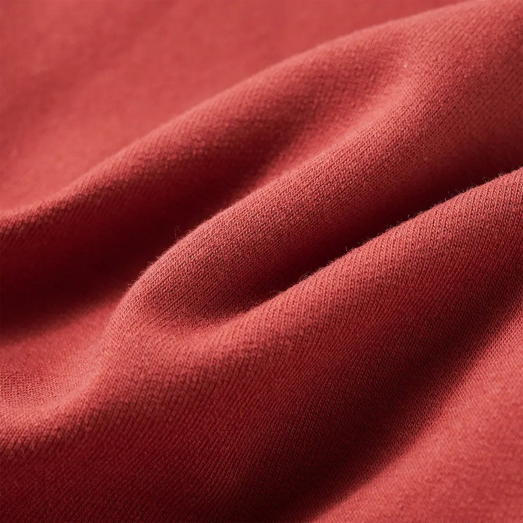 Felpa con Cappuccio per Bambini Rosso Bruciato 104 13010