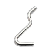 GANCIO PER PANNELLO FORATO TIPO 'N.1' 15x31 mm - 200 pezzi