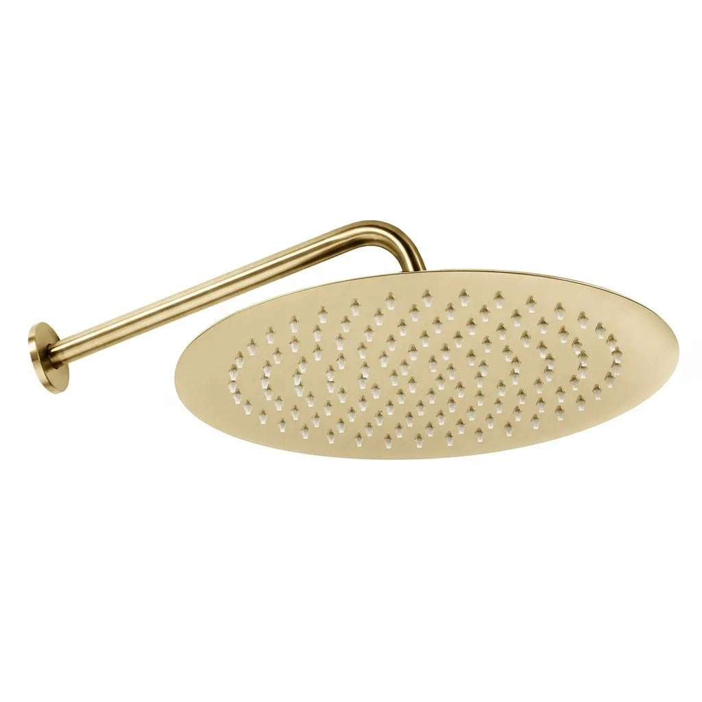 Set Doccia Da Incasso Rea Foss Clif Brush Gold + Box