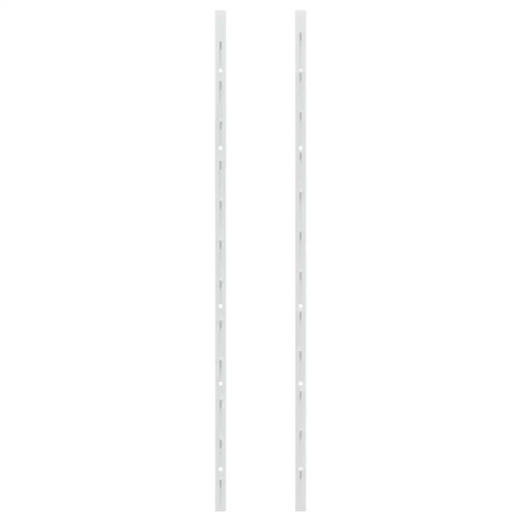 Portavini da Parete per 24 Bottiglie Bianco in Ferro CFW9196162