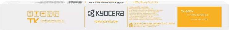KYOCERA TK-8615Y cartuccia toner 1 pz Originale Giallo