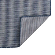 Tappeto da Esterni a Tessitura Piatta 140x200 cm Blu 340796