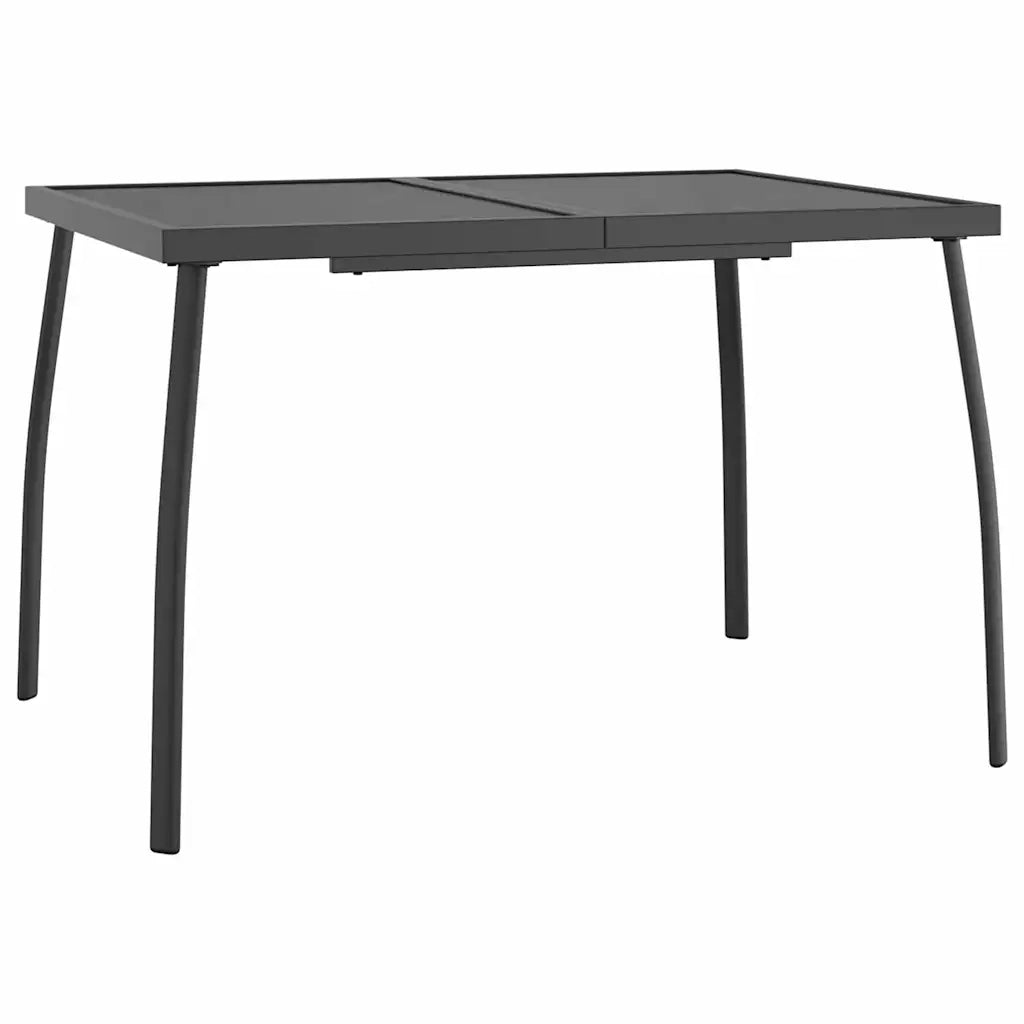 Set da Pranzo da Giardino 3 pz in Acciaio Antracite 3187980