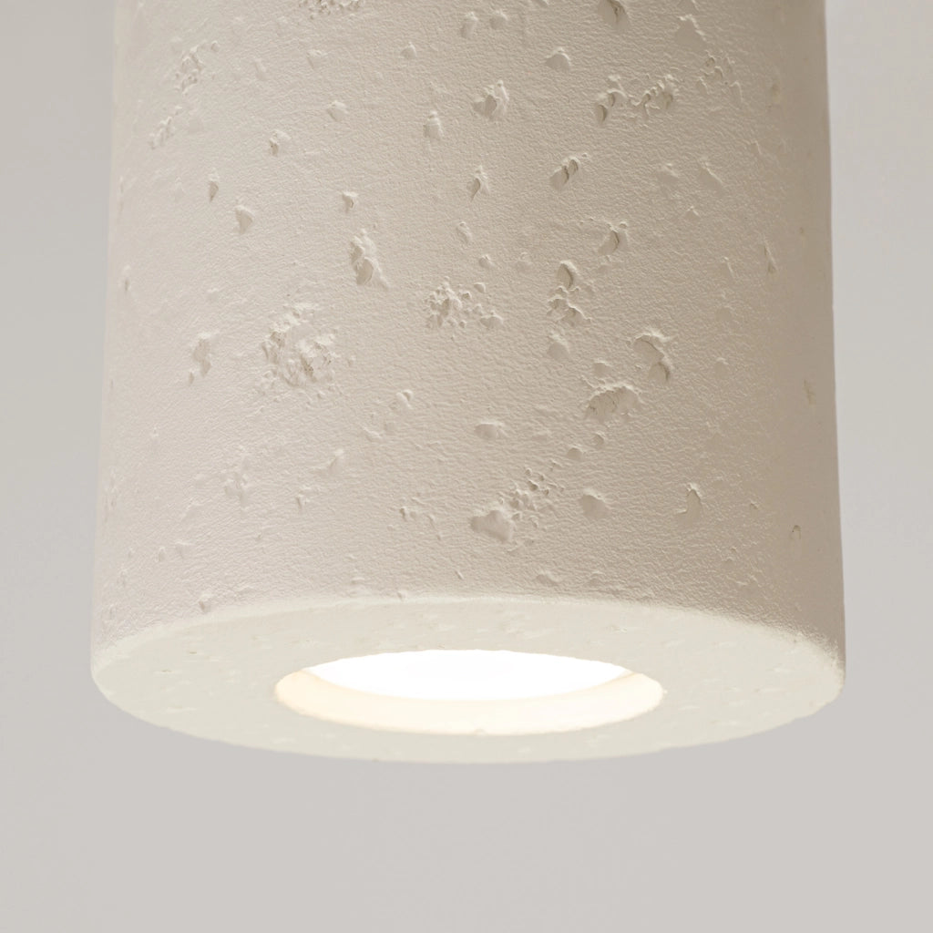 Spot soffitto industriale cemento beige GU10 10W Rondeo