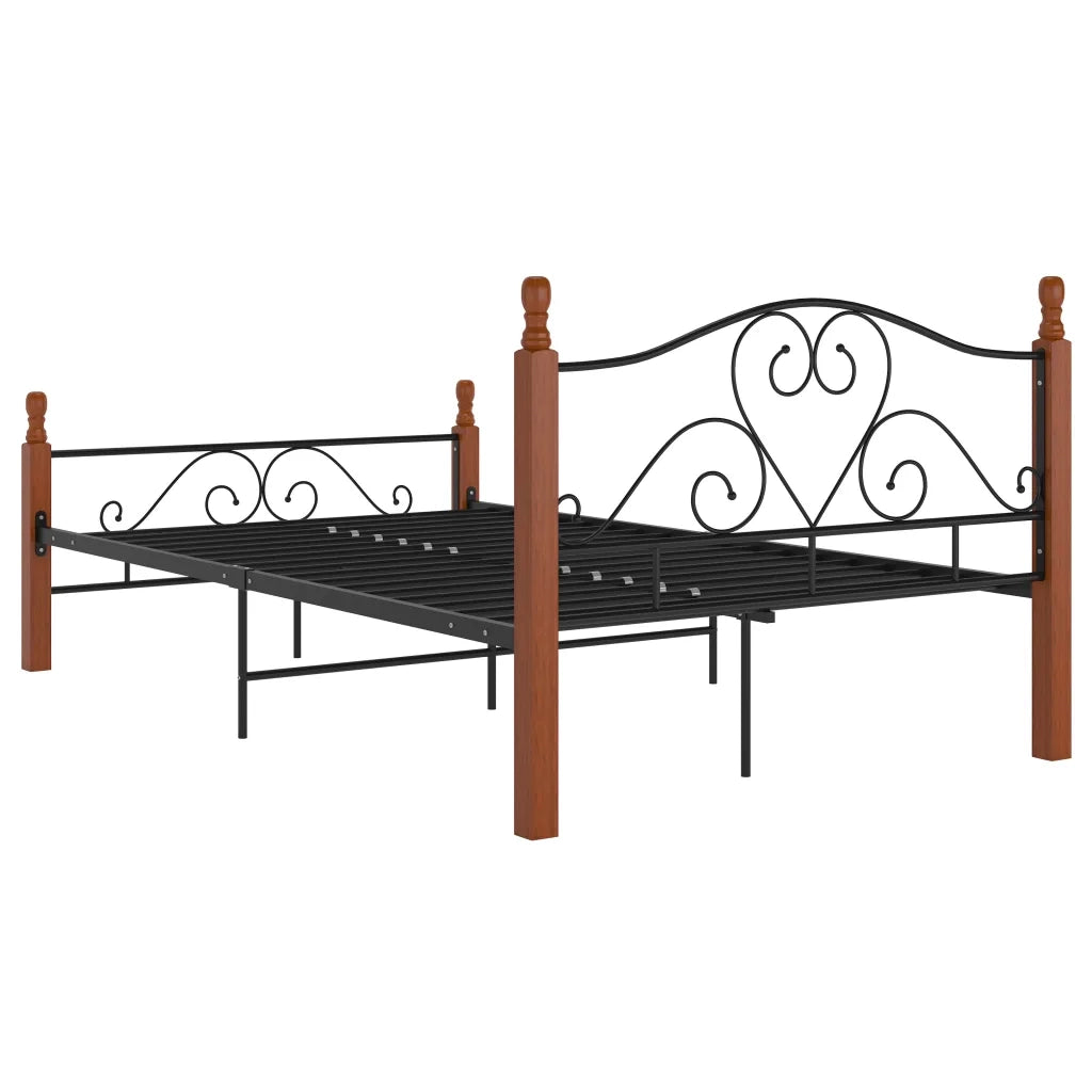 Giroletto Nero in Metallo 120x200 cm  cod mxl 58430