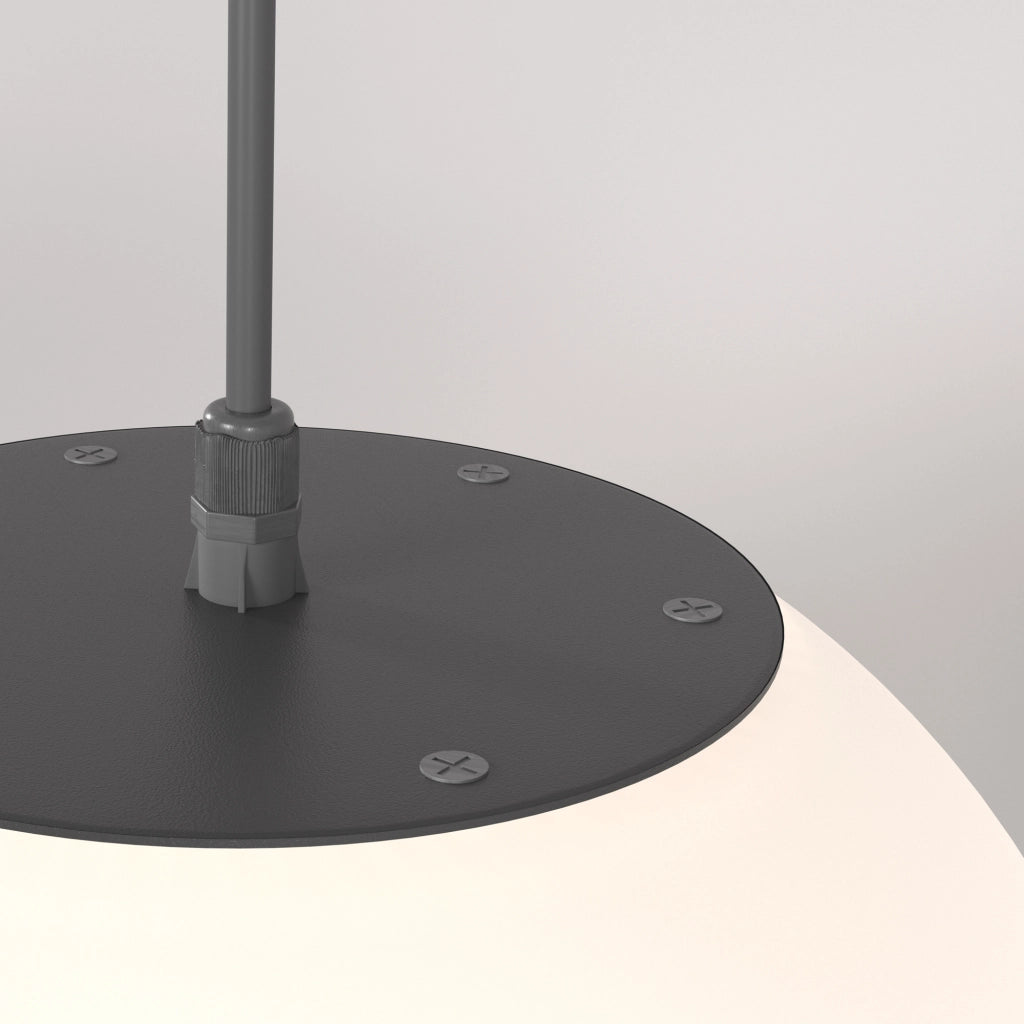 Maytoni Lampada da soffitto moderna Erda 1 luce E27 IP54 bianco plastica