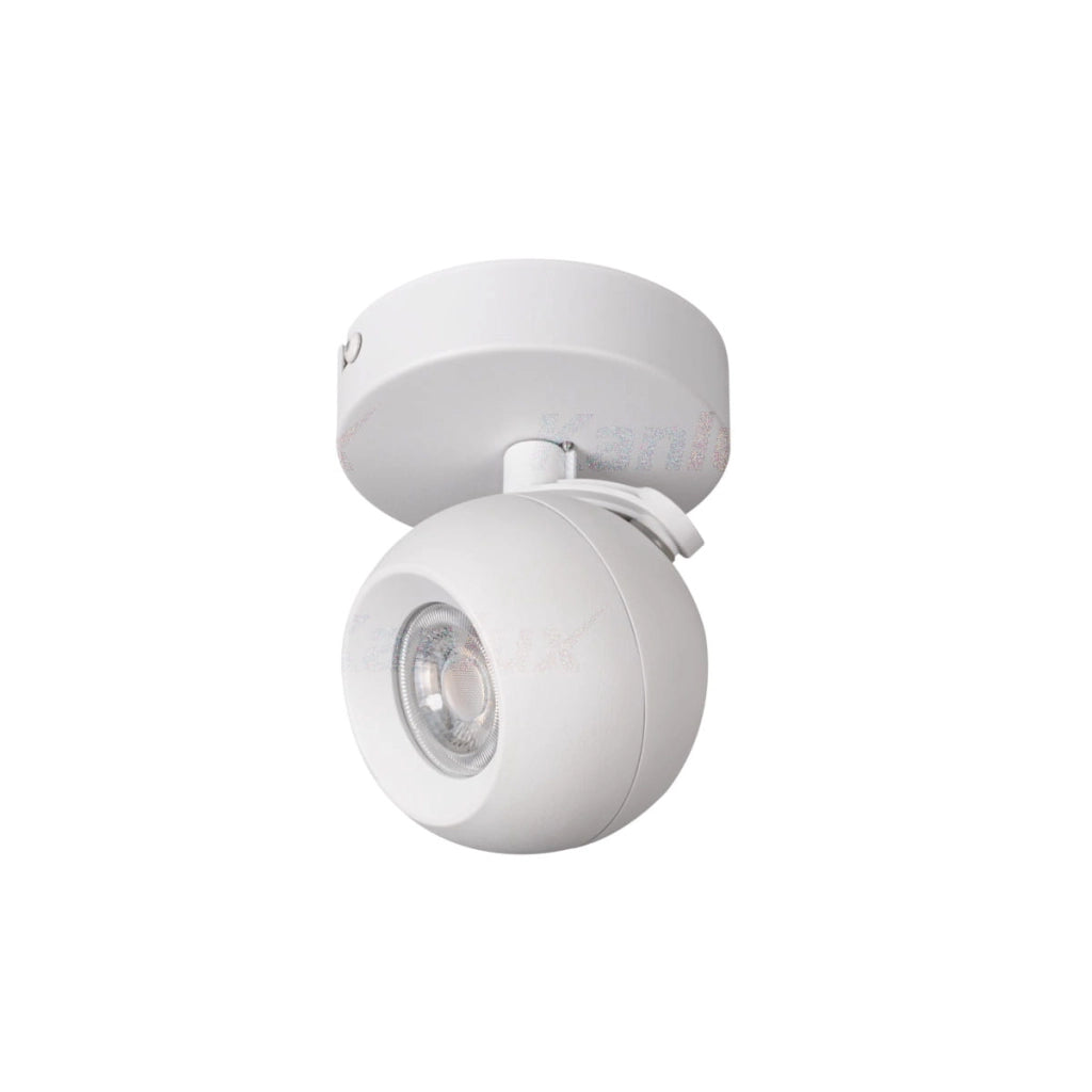 Kanlux GALOBA faretto bianco GU10 35W orientabile 33670