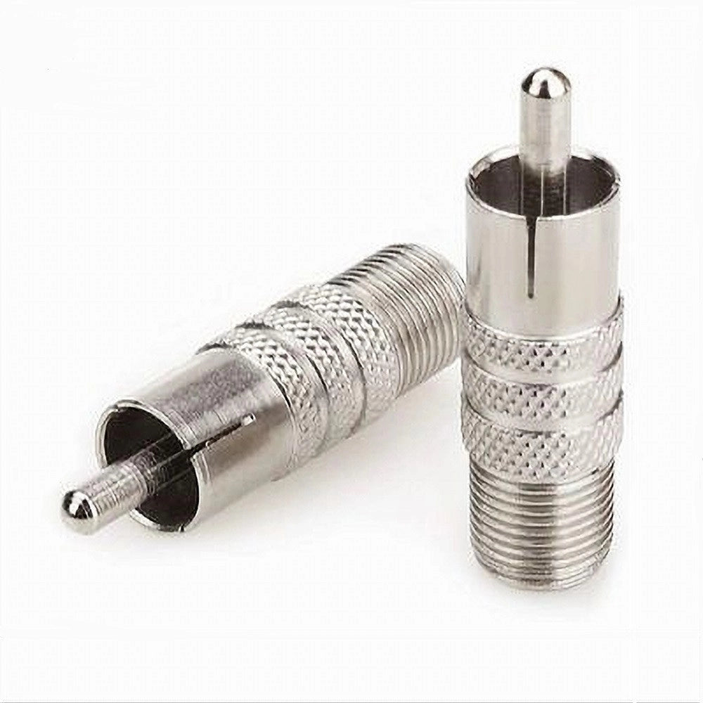 Trade Shop - Connettore Rca Maschio / Satellitare Femmina Adattatore Televisore Maxtech C-009 -