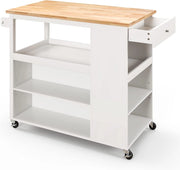 Carrello da cucina con cassetti e ripiani regolabili e portasciugamani, carrello da cucina, carrello da servizio, isola da cucina, stile moderno, per soggiorno/cucina