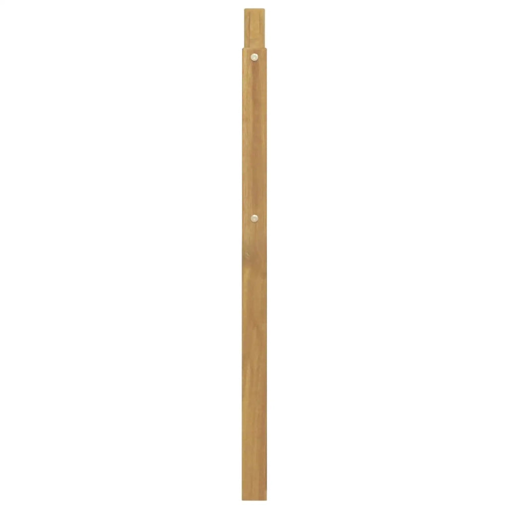 Modulo Schienale Bianco 79 x 4 x 73 cm Legno di Acacia Massello 901581