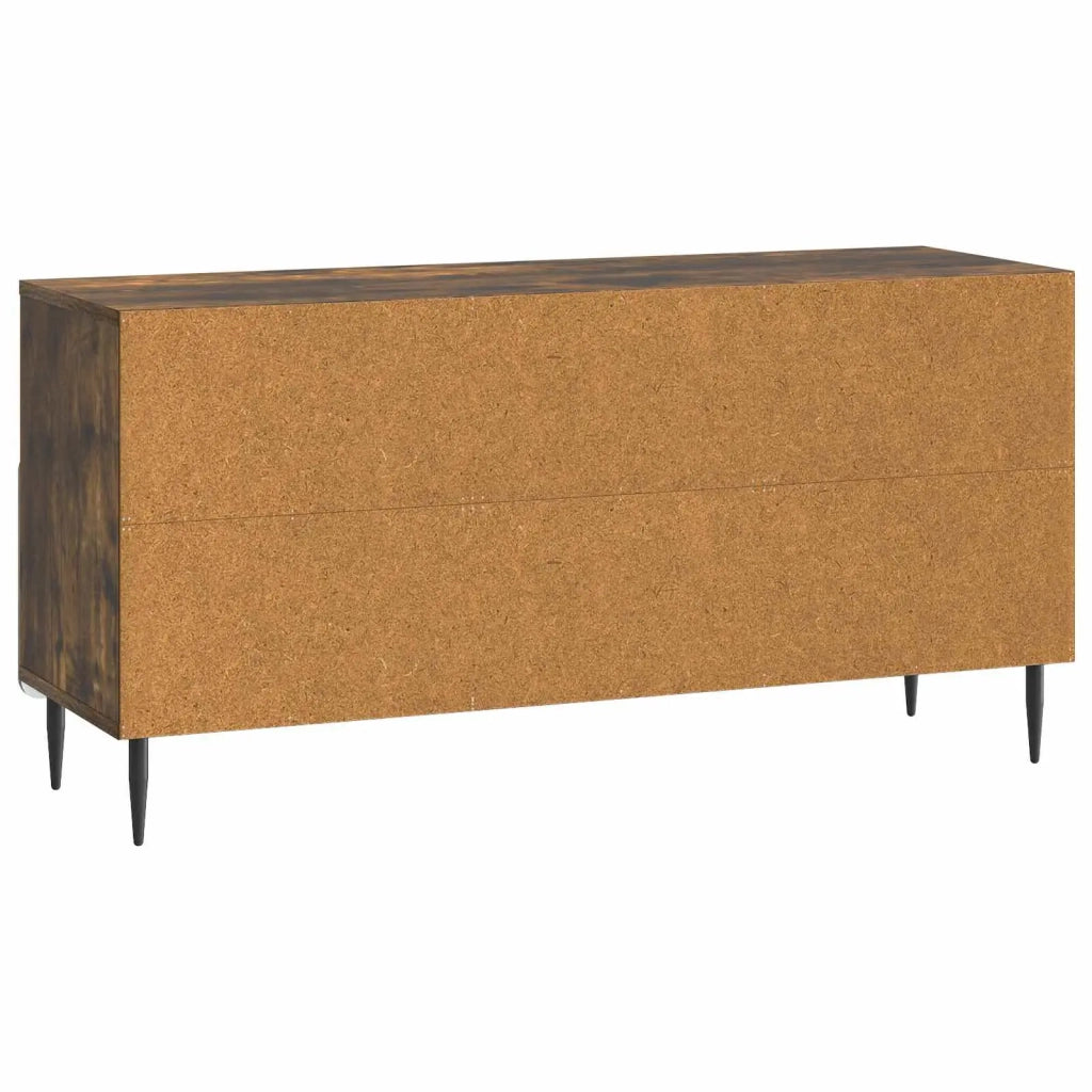 Mobile TV Rovere Fumo 102 x 34,5 x 50 cm Legno ingegnerizzato 894450