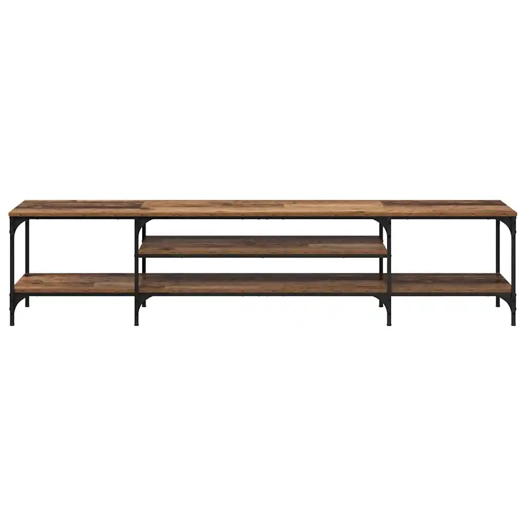 Mobile TV-Credenza per TV-Console TV Legno vecchio 201 x 35 x 45 cm