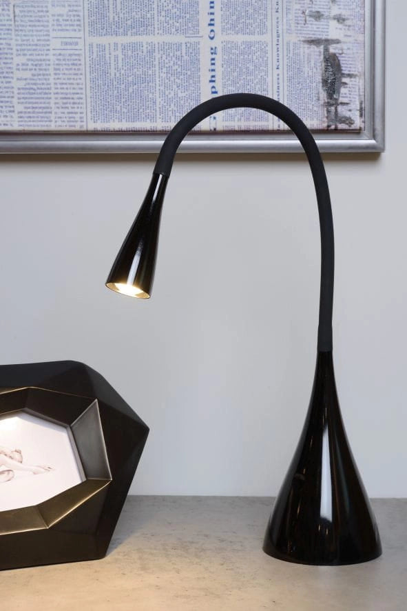 Lampada da scrivania Lucide Zozy LED 4W 3000K nera