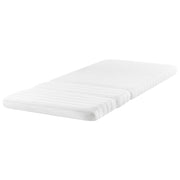 Materasso in schiuma per letto allungabile Bianco 90 x 130/160/200 cm Schiuma PU a media compattezza per bambini Sfoderabile