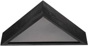Sostegno per Bandiera a Tre Angoli - Decorazione per Parete - Sostegno per Bandiera in Legno - Ambientale - Duraturo - Forma Elegante - Stendardo per Bandiera