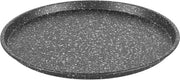 Piatto per Pizza in Acciaio Inox senza Incollaggio - 145 Pollici di Diametro - 1 cm di Altezza