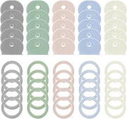 50 pezzi di chiavi a forma di dado in diverse colori per chiavi di casa standard
