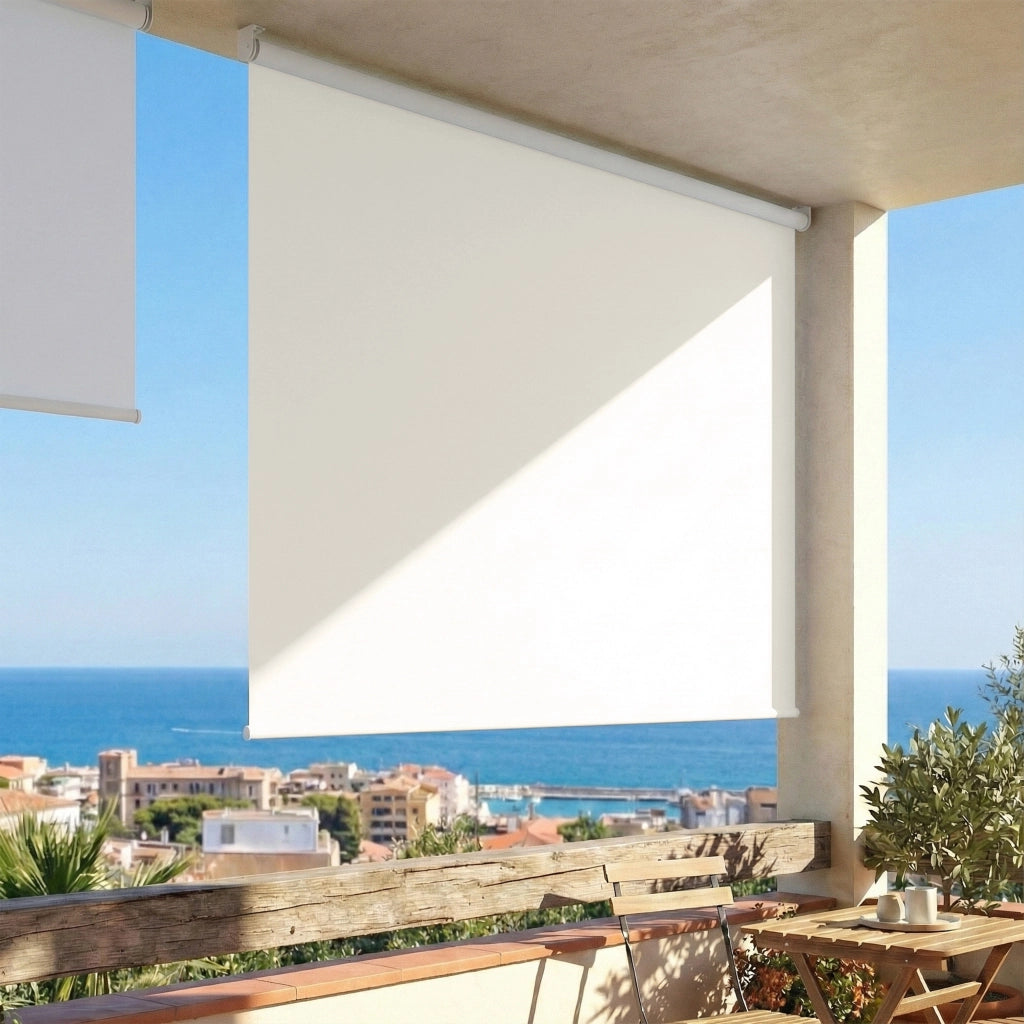 Tenda da esterno 2.4x1.6m ¨C zephmum ¨C crema, impermeabile, anti-UV