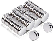 Magnetizzatori mini 10x2mm, 52 pezzi, magneti piccoli in metallo argentato, ideali per il fai da te, per whiteboard