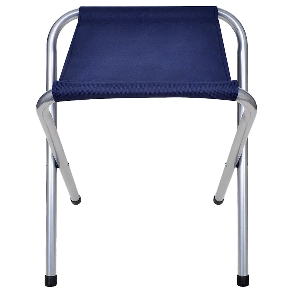 Set Tavolo da Campeggio Pieghevole 6 Sedie Regolabili 180x60 cm 41329